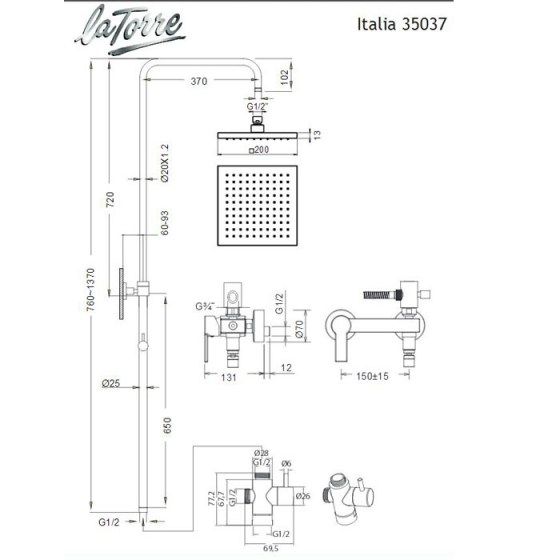 LA TORRE ITALIA 35037-100